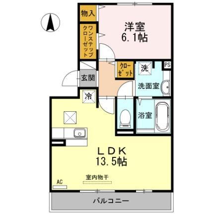 ソレイユ・デュ・マタン 1階 1LDK 賃貸物件詳細