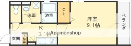 大阪府大阪市城東区成育3丁目 野江駅 1K アパート 賃貸物件詳細