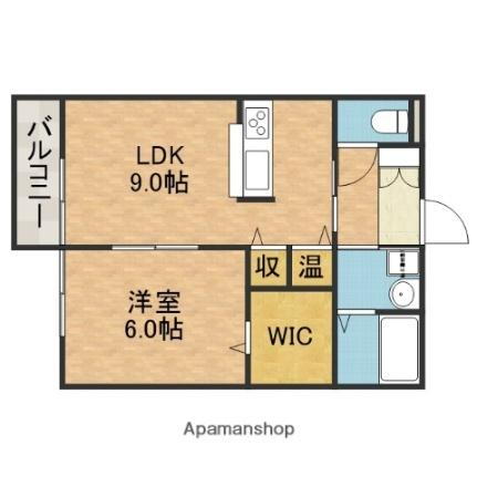 カーサルーチェ 1階 1LDK 賃貸物件詳細