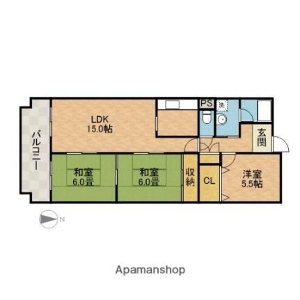 ルノン茨木Ｉ 4階 3LDK 賃貸物件詳細