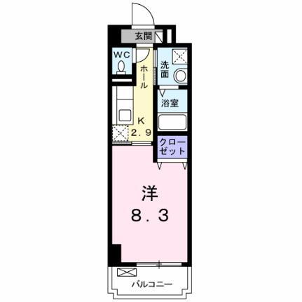 兵庫県宝塚市安倉南1丁目 中山寺駅 1K マンション 賃貸物件詳細