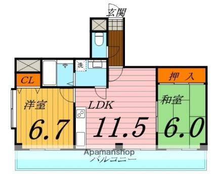 大阪府大阪市鶴見区横堤2丁目 横堤駅 2LDK マンション 賃貸物件詳細