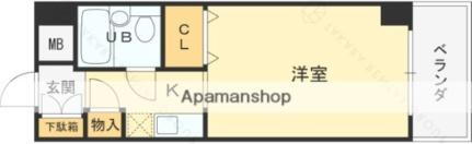 兵庫県尼崎市富松町1丁目 武庫之荘駅 1K マンション 賃貸物件詳細
