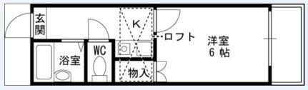兵庫県尼崎市塚口本町３丁目 稲野駅 1K アパート 賃貸物件詳細