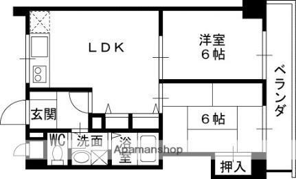 兵庫県芦屋市船戸町 芦屋川駅 2LDK マンション 賃貸物件詳細