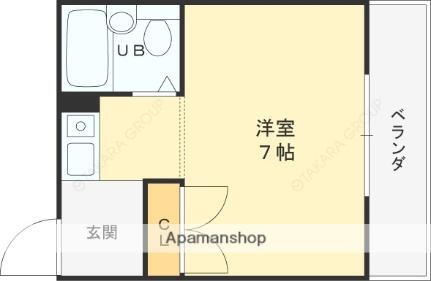 パラッツオニッセイ 3階 ワンルーム 賃貸物件詳細
