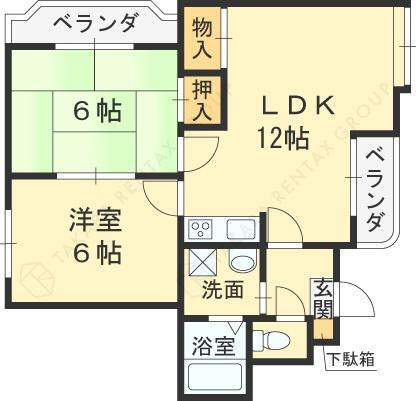 兵庫県西宮市新甲陽町 甲陽園駅 2LDK マンション 賃貸物件詳細