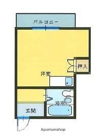 白岡ハイツ 2階 ワンルーム 賃貸物件詳細