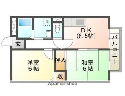 パセオ寿 2階 2DK 賃貸物件詳細