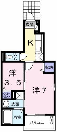 兵庫県姫路市飾磨区英賀宮町2丁目 英賀保駅 1K アパート 賃貸物件詳細