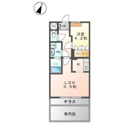 鳥取県鳥取市秋里 鳥取駅 1LDK アパート 賃貸物件詳細