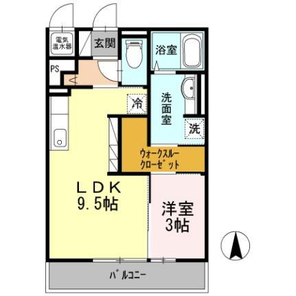 島根県松江市学園南1丁目 松江駅 1LDK アパート 賃貸物件詳細