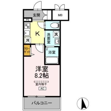 岡山県岡山市北区大学町 岡山駅 1K マンション 賃貸物件詳細