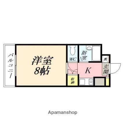 岡山県岡山市北区津島京町3丁目 備前三門駅 1K マンション 賃貸物件詳細