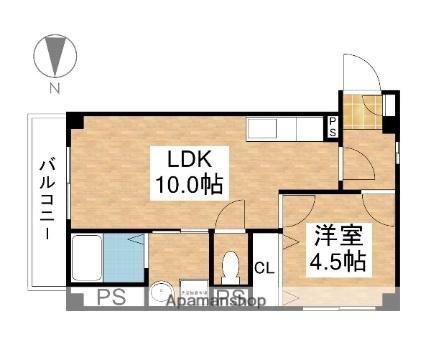岡山県岡山市中区原尾島1丁目 西川原駅 1LDK マンション 賃貸物件詳細