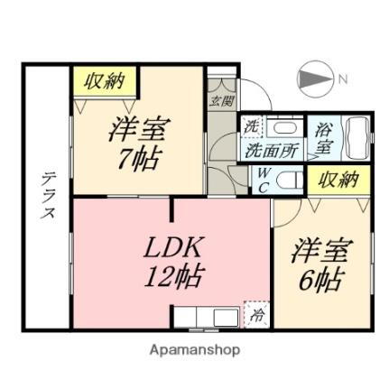 岡山県岡山市中区四御神 東岡山駅 2LDK アパート 賃貸物件詳細
