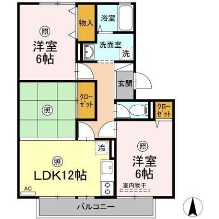 岡山県岡山市中区湊 岡山駅 2LDK アパート 賃貸物件詳細