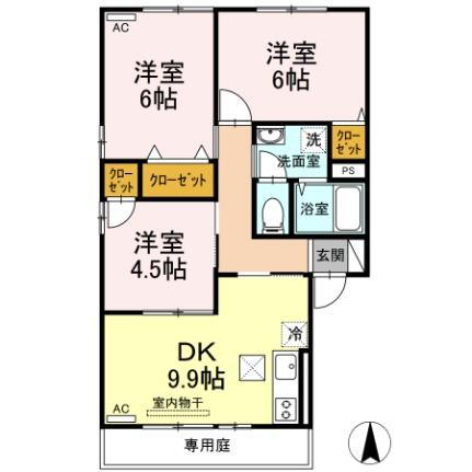 岡山県岡山市中区山崎 3DK アパート 賃貸物件詳細