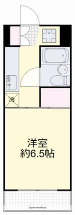 岡山県岡山市北区岡町 清輝橋駅 1K マンション 賃貸物件詳細