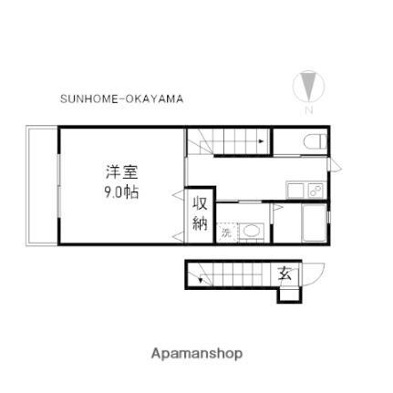 岡山県岡山市東区瀬戸町下 瀬戸駅 1K アパート 賃貸物件詳細