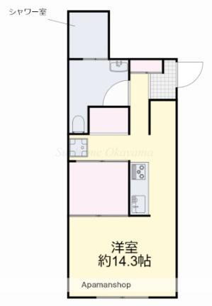 岡山県岡山市北区広瀬町 法界院駅 ワンルーム マンション 賃貸物件詳細