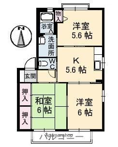 岡山県岡山市中区兼基 東岡山駅 3K アパート 賃貸物件詳細