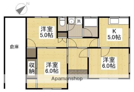 岡山県岡山市南区藤田 備前西市駅 3K 一戸建て 賃貸物件詳細