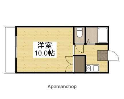 コーポひとみＢ 2階 ワンルーム 賃貸物件詳細