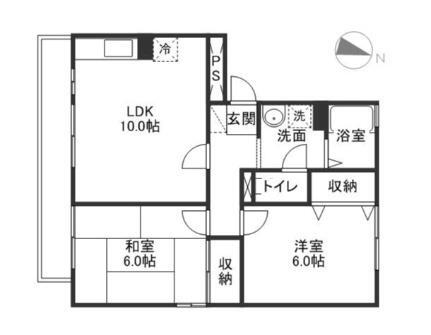 岡山県岡山市北区高柳西町 備前三門駅 2LDK アパート 賃貸物件詳細