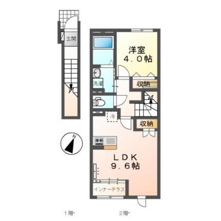 岡山県岡山市北区七日市東町 清輝橋駅 1LDK アパート 賃貸物件詳細