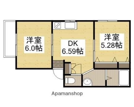 岡山県岡山市東区益野町 大多羅駅 2DK アパート 賃貸物件詳細