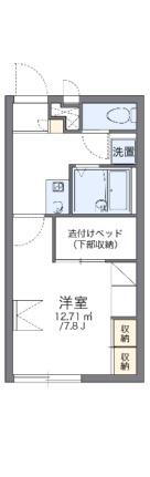レオパレス大田北館 1階 1K 賃貸物件詳細