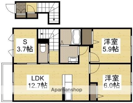 岡山県岡山市東区瀬戸町下 瀬戸駅 2SLDK アパート 賃貸物件詳細