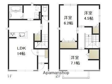 岡山県岡山市南区福富中2丁目 備前西市駅 3LDK 一戸建て 賃貸物件詳細