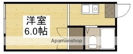ローズコーポ 1階 ワンルーム 賃貸物件詳細