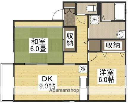 岡山県岡山市北区花尻みどり町 北長瀬駅 2DK アパート 賃貸物件詳細