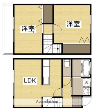 カーサ・フェリーチェ　Ｃ棟 2LDK 賃貸物件詳細