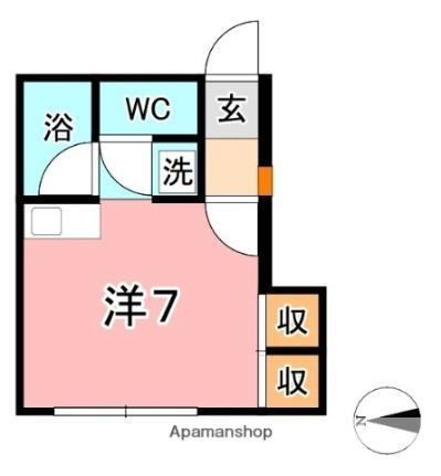 岡山県倉敷市沖 球場前駅 ワンルーム アパート 賃貸物件詳細