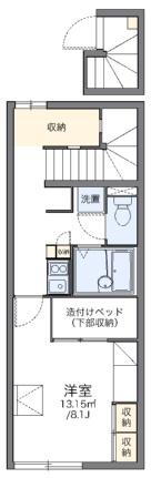 岡山県倉敷市玉島上成 新倉敷駅 1K アパート 賃貸物件詳細