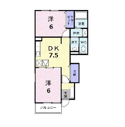 岡山県浅口市金光町占見新田 金光駅 2DK アパート 賃貸物件詳細