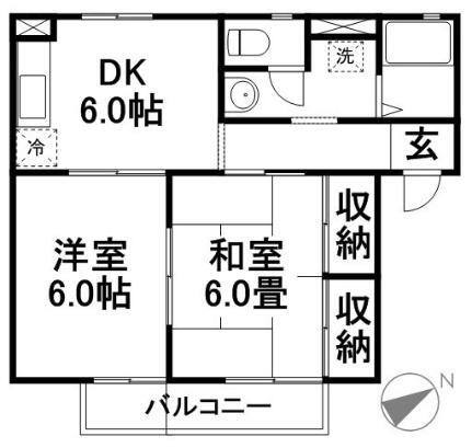 岡山県倉敷市安江 倉敷市駅 2DK アパート 賃貸物件詳細