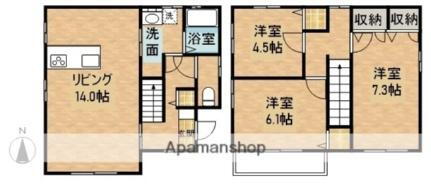 岡山県岡山市北区北長瀬本町 北長瀬駅 3LDK 一戸建て 賃貸物件詳細