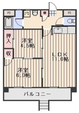 岡山県岡山市北区東古松 大元駅 2LDK アパート 賃貸物件詳細