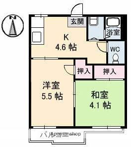 岡山県倉敷市川入 倉敷駅 2K アパート 賃貸物件詳細