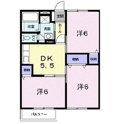 岡山県井原市下出部町1丁目 子守唄の里高屋駅 3DK アパート 賃貸物件詳細