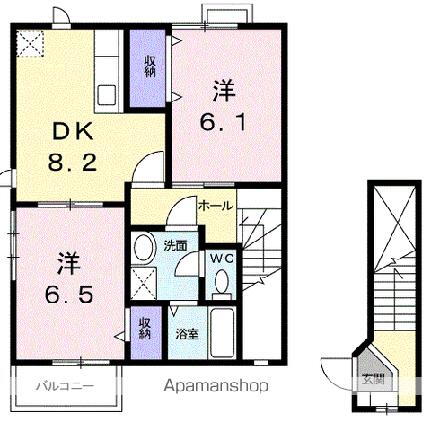 広島県福山市神村町 松永駅 2DK アパート 賃貸物件詳細