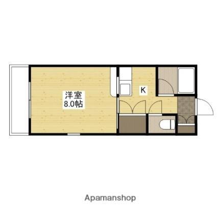 ＡＲＣナカシマ壱番館 5階 1K 賃貸物件詳細