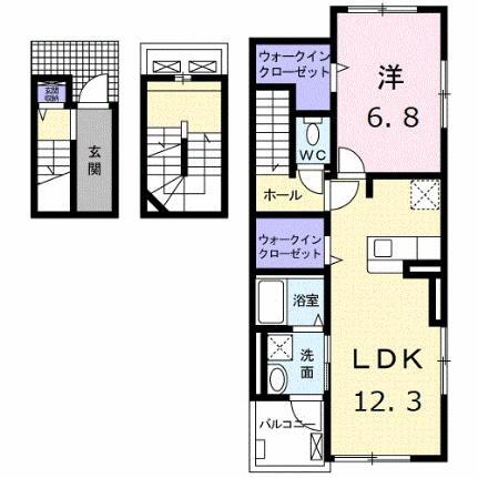 サンカルージ　ウェスト 3階 1LDK 賃貸物件詳細