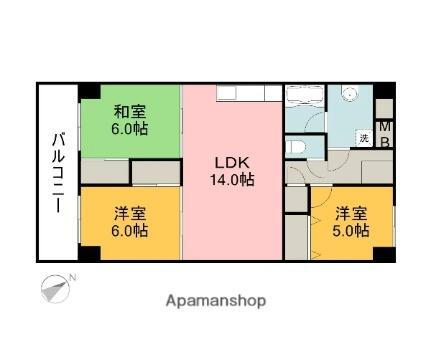 広島県広島市西区己斐本町3丁目 東高須駅 3LDK マンション 賃貸物件詳細