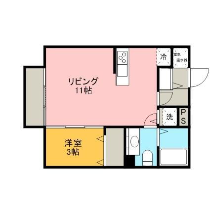 広島県東広島市西条下見7丁目 西条駅 1LDK アパート 賃貸物件詳細